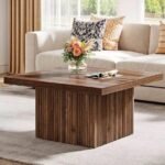 Wooden modern coffee table